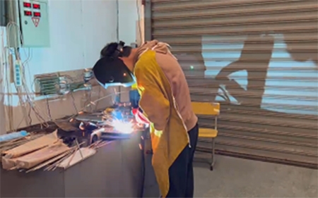 Welding test